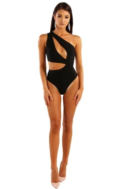 Adriana Bodysuit - Black (L - Clearance Sale)