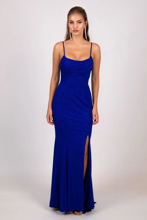 Angela Gown - Shimmer Blue