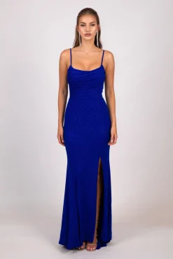Angela Gown - Shimmer Blue