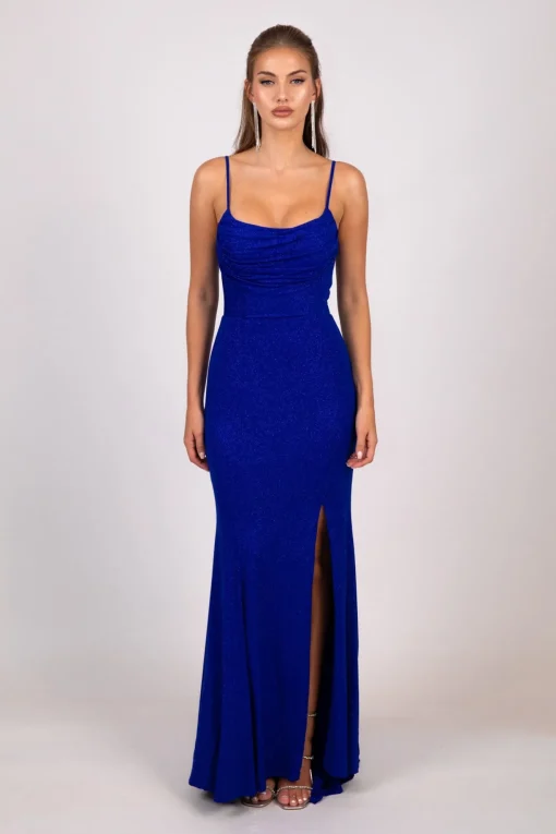 Angela Gown - Shimmer Blue