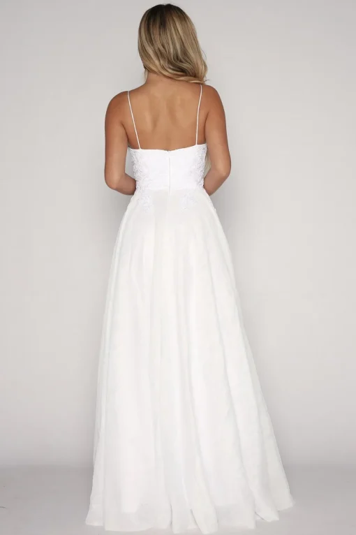 ANNIKA A-line Wedding Gown - White