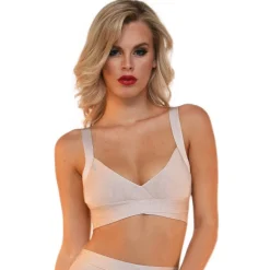 Ariana Bandage Bralette Top - Nude