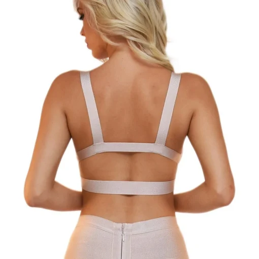 Ariana Bandage Bralette Top - Nude
