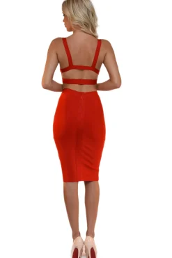 Ariana Two-Piece Set in Red