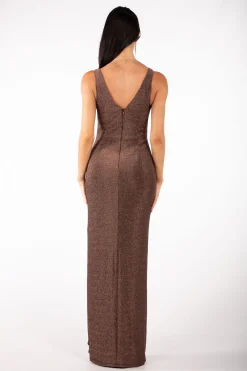 Aspen Maxi Dress - Chocolate