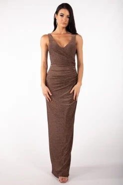 Aspen Maxi Dress - Chocolate