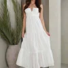 Bronte Maxi Dress - White