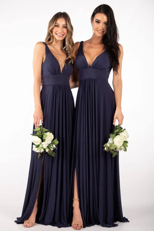 CATALINA A-Line Maxi Dress - Navy
