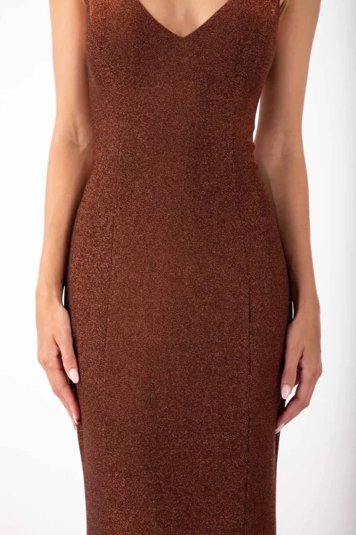 Catherine Gown - Shimmer Copper
