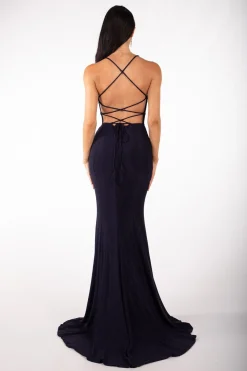 Catherine Gown - Shimmer Navy