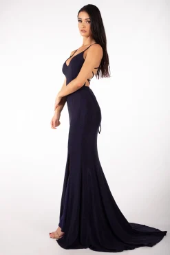 Catherine Gown - Shimmer Navy
