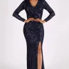 Dionne - Navy (XS & L - Clearance Sale)