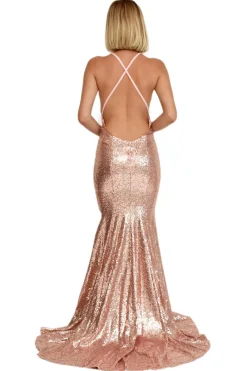 Estelle Gown - Rose Gold (L & XL - Clearance Sale)