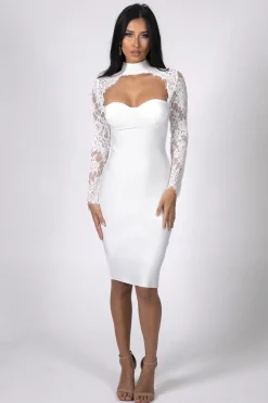 Florence Dress - White