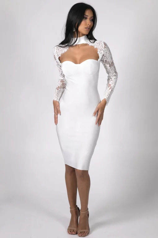Florence Dress - White