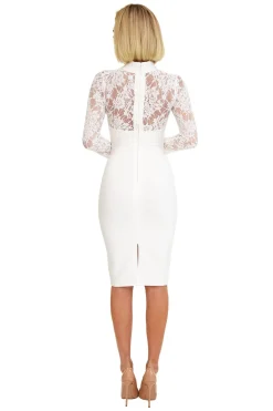 Florence Dress - White