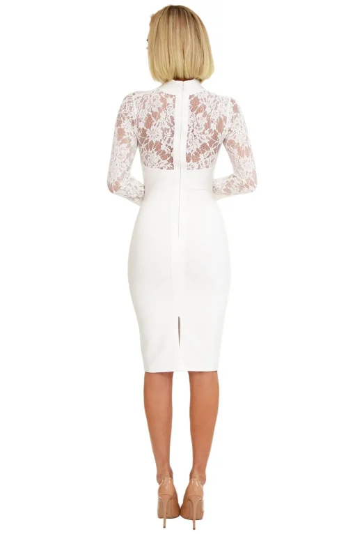 Florence Dress - White