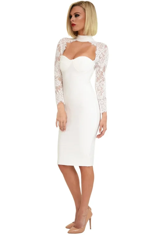 Florence Dress - White
