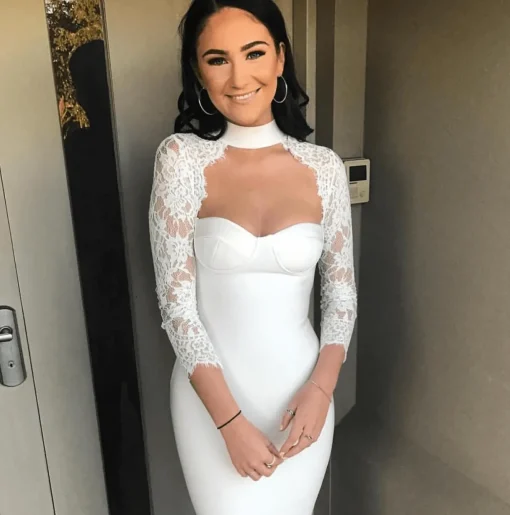 Florence Dress - White