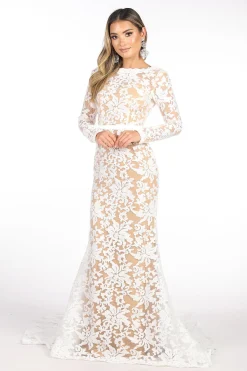 Frances Long Sleeve Gown