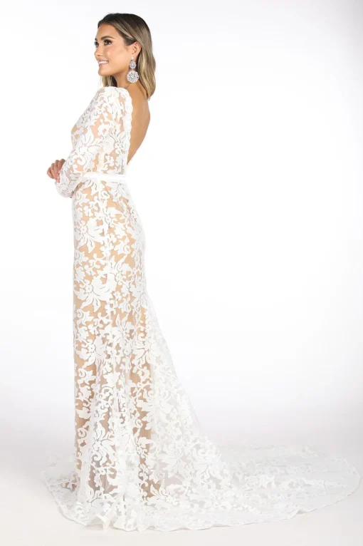 Frances Long Sleeve Gown