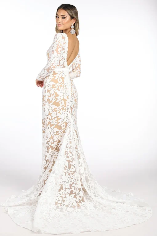 Frances Long Sleeve Gown