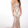 Gianna Gown - Rose Gold