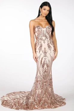 Gianna Gown - Rose Gold