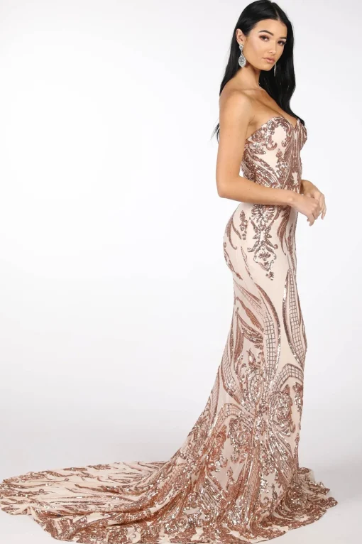 Gianna Gown - Rose Gold
