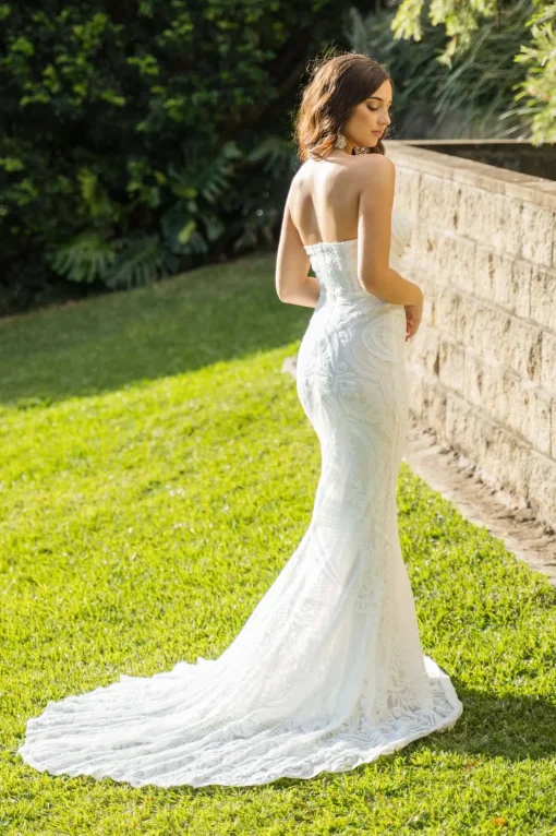 Gianna Gown - White/White