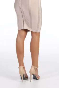 High Heel Sandals - Nude