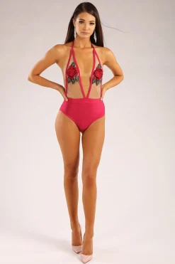 Ibiza Swimsuit/Bodysuit - Hot Pink