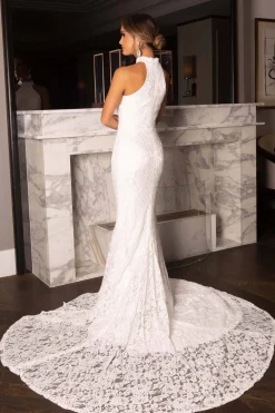 Liliana Lace Gown - Ivory