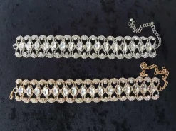 Marquise Choker Necklace (Gold / Silver)