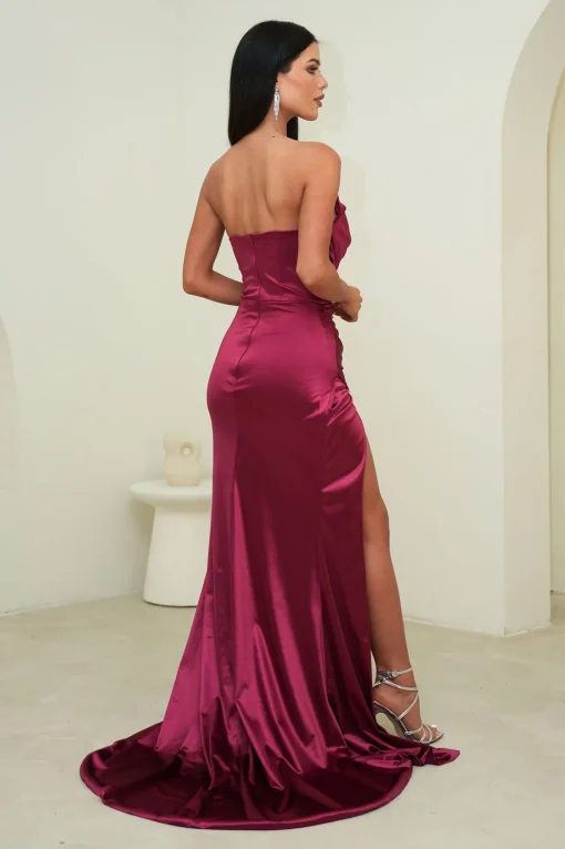 Martina Gown - Burgundy