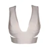 Milan Crop Top - Nude