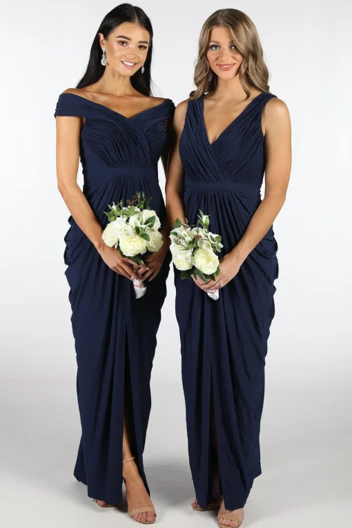 Olivia Bridesmaids Dress - Navy