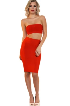 Paris Two-Piece Set - Red (M & L - Clearance Sale)