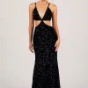 Parker Cut Out Gown - Black