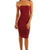 Romi Dress - Wine (Size XS - Clearance Sale)