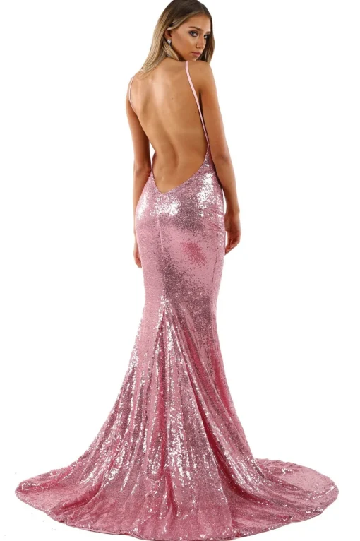 Roselle Gown - Pink Orchid (XS - Clearance Sale)
