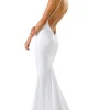 Roselle Gown - White