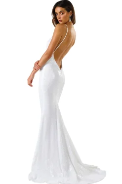 Roselle Gown - White