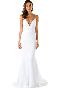 Roselle Gown - White