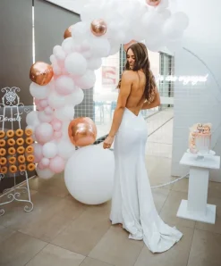 Roselle Gown - White