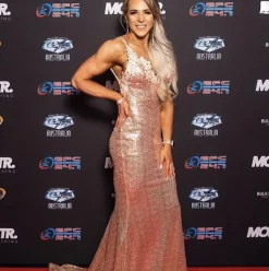 Roselle Luxe Gown - Rose Gold (XS,M,XL - Clearance Sale)