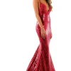 Roselle Luxe Gown - Wine (XS & XL - Clearance Sale)