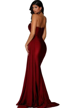 Style PS6321 in Deep Red by Portia & Scarlett (XXL & 3XL - Last Pieces)