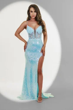 Style PS211X in Light Blue by Portia & Scarlett (M - Clearance Sale)