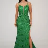Tatiana Corset Gown - Bright Green (XS - Clearance Sale)
